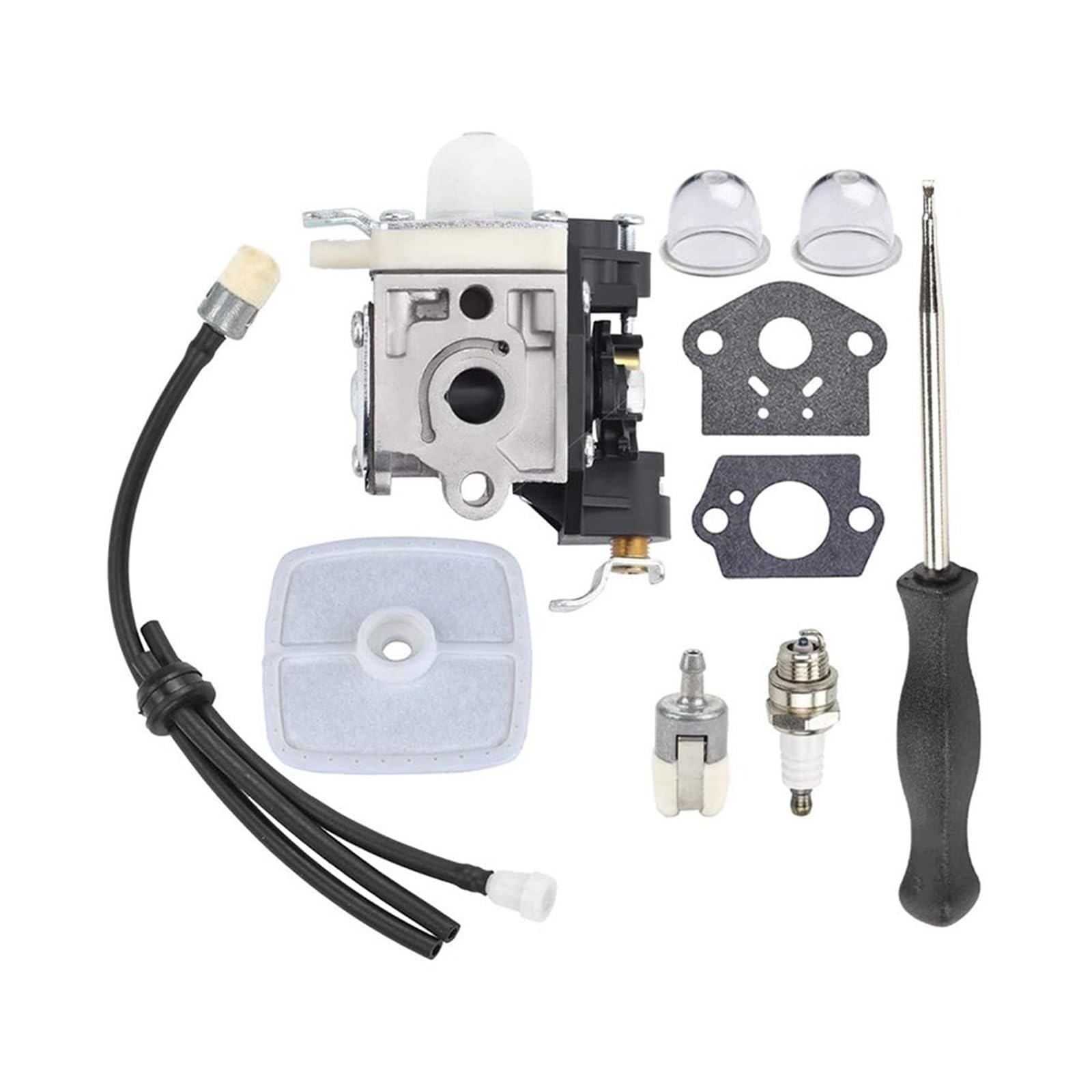 Reemplazo del filtro de aire Para Echo PB250LN PB-250 ES250 PB250 RB-K106 soplador de hojas de carburador con filtro de aire herramienta de ajuste de carburador línea de combustible Carburador del gen