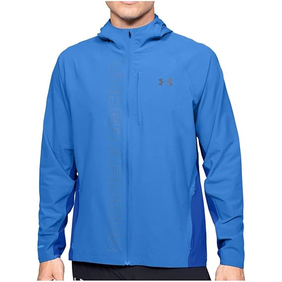Under Armour Qualifier Outrun The Storm Jacket - SS20 - M - Blue