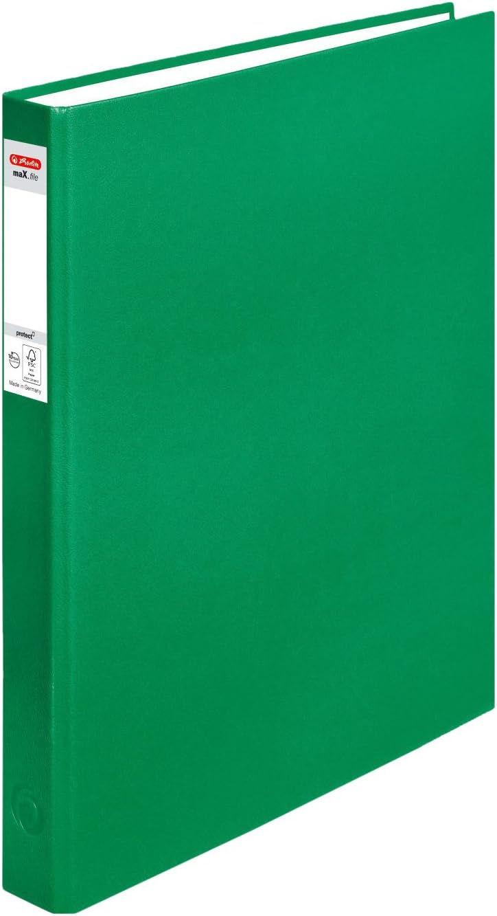 Herlitz max. File Protect A4 Ring Binder 4Ring Mechanism 25 mm Filling