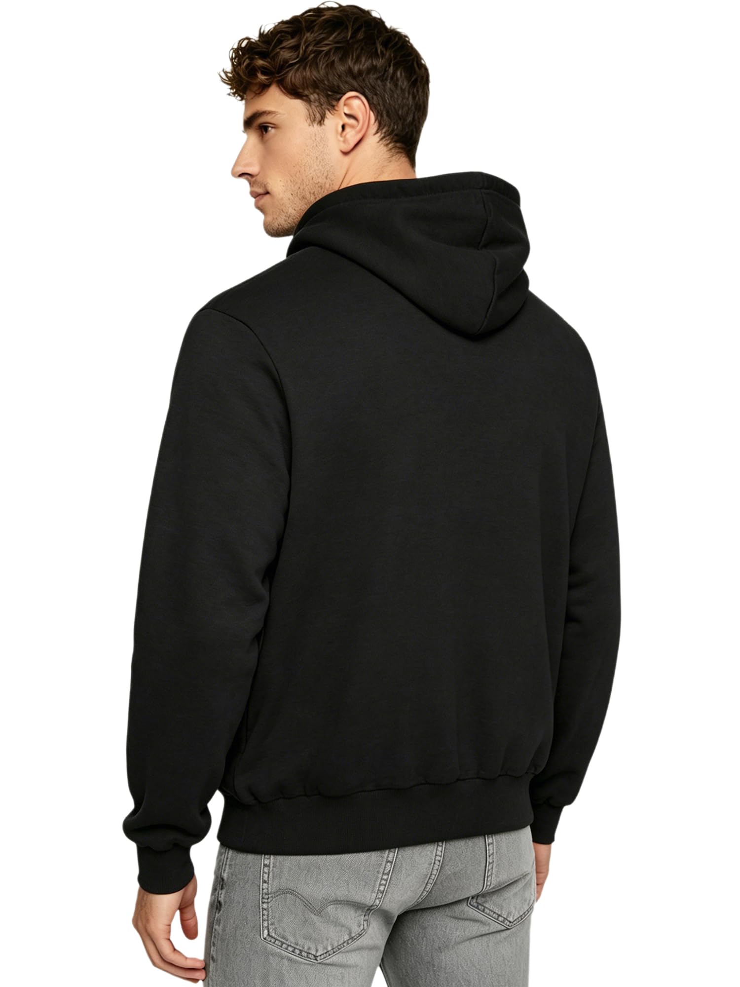 Męska bluza z kapturem typu kangur, dla taty i dziecka, sportowy top slim fit, na ramiączkach kangur, bluza dla taty, trykotka, designerska kurtka fitness