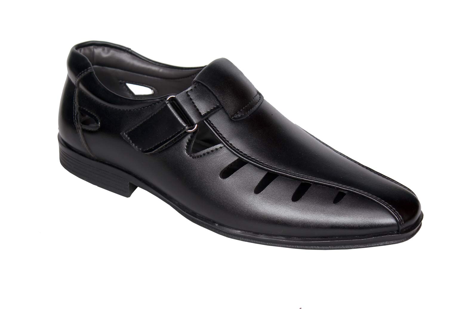 Bluegold MENS FORMAL SANDALS (BLACK, SIZE_8) Fashion Sandal 3
