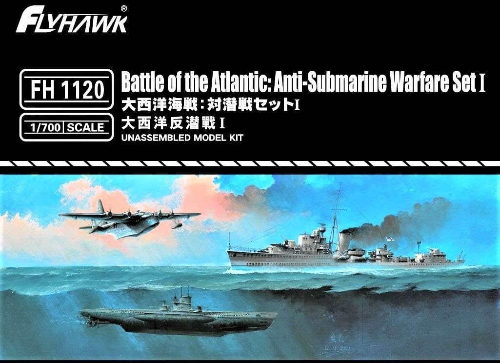Amazon フライホークモデル 1 700 大西洋海戦 対潜戦セット 1 プラモデル Flyfh11 プラモデル 通販