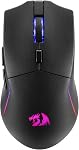 Redragon M730 PRO Wireless RGB Gaming Mouse, 3-Mode Lightweight Optical Mouse with 5 Programmable Buttons, 10000 DPI, Software Supports DIY Keybinds for PC Computer Windows Mac Laptop, Black