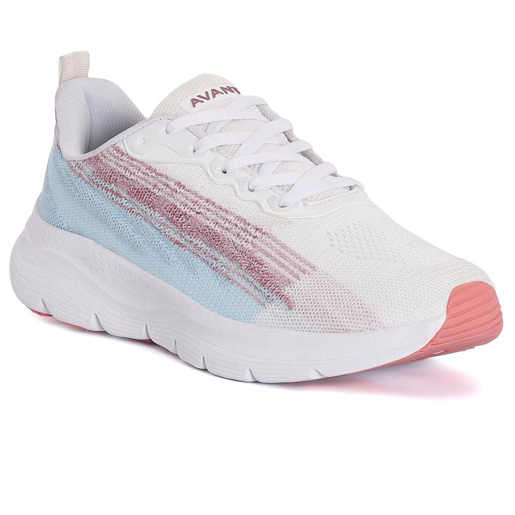 AVANT Womens Turbulent White/Blue Running Shoe - 5 UK (AVWSH017CL01UK5) (B0CT353DK2) Amazon Price History, Amazon Price Tracker