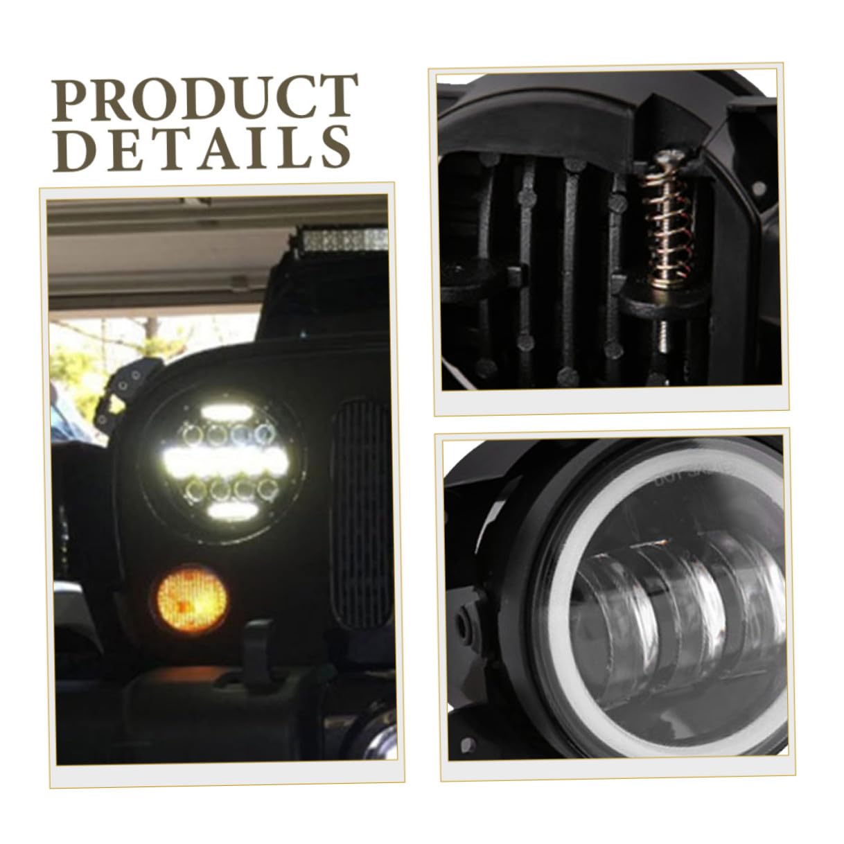 Générique 1 paire Ampoules LED pour Voiture de Phare LED Haute Luminosité Amélioration Visibilité Routière