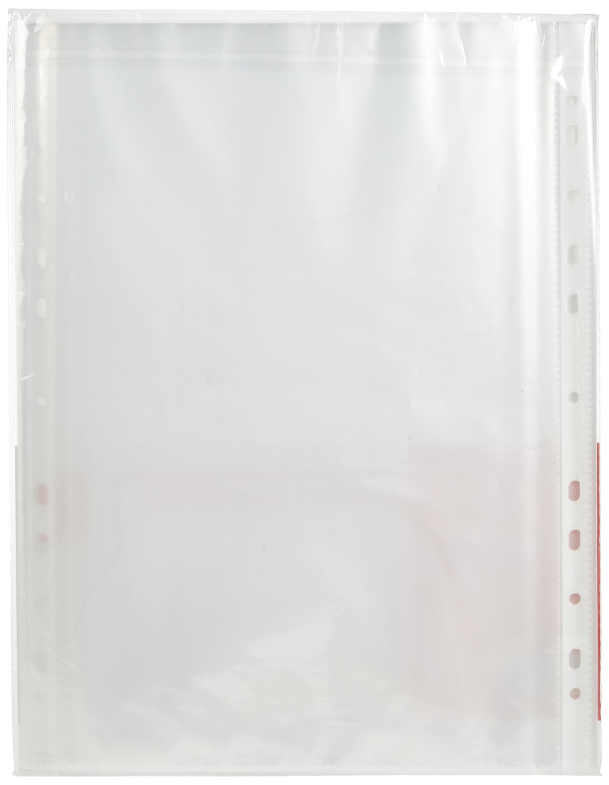 Cierre hermético transparente fuerte perforado bolsillos Pack de 20 no. 5716