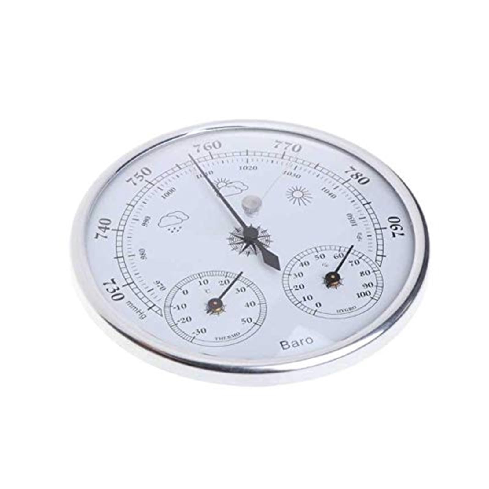 Barometro 3 in 1, Barometri per la casa, Stazione meteorologica domestica Barometro Termometro Igrometro Appeso a parete