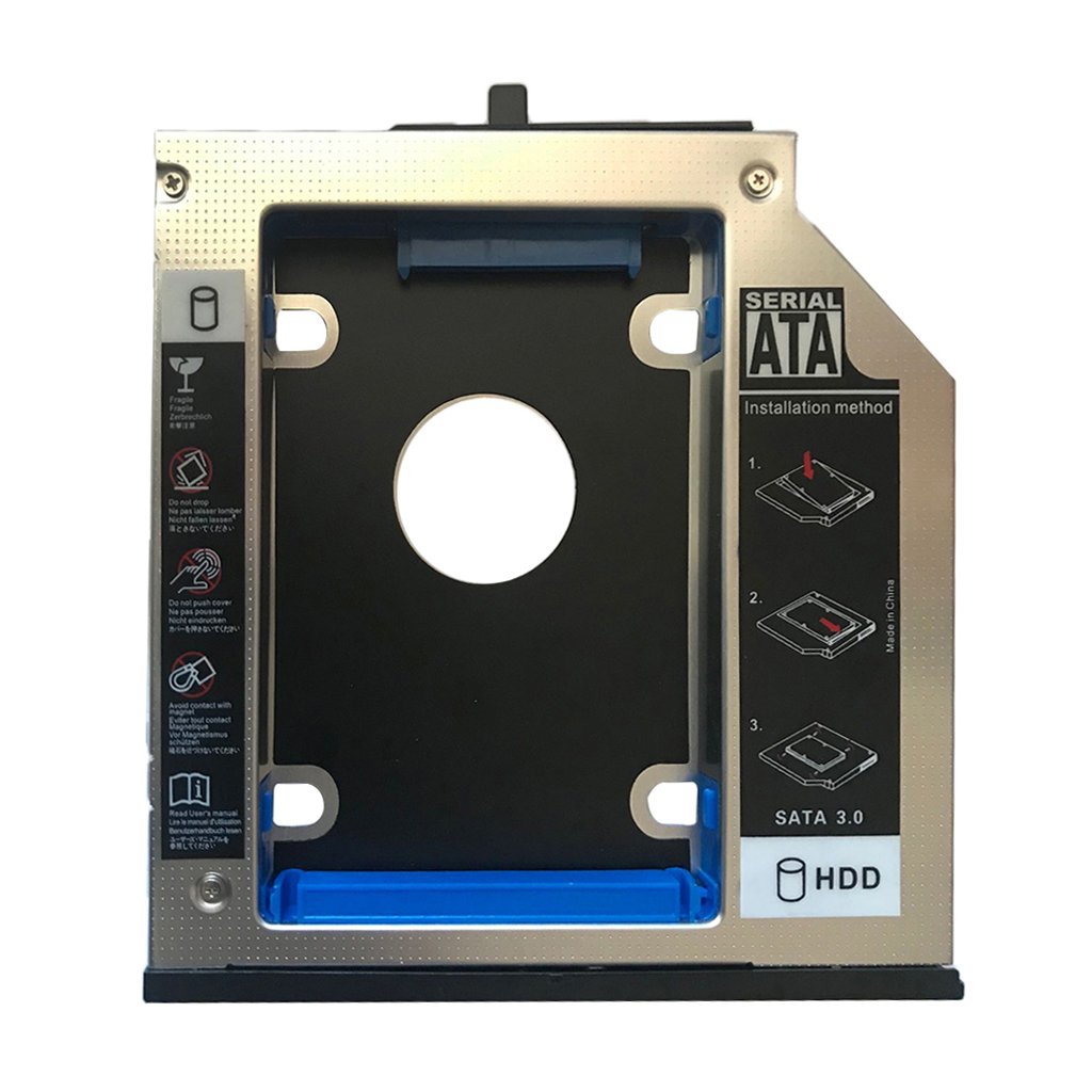 Generic 12.7mm SATA To SATA 2nd HDD Hard Drive Caddy for IBM Lenovo Thinkpad T510 W510 Aluminum (B011ECRGMM) Amazon Price History, Amazon Price Tracker