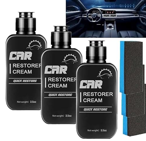 Generic Buhocolor Restaurador, Crema Restauradora De Autos, Restaurador De PláSticos para Auto, Crema Restauradora De Autos, Buhocolor Restaurador Universal