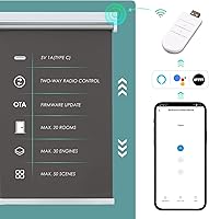 Vista 4 de Allesin Convertidor USB para persianas motorizadas, compatible con la aplicación Tuya, Alexa, Google Assistant