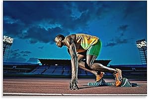 Usain Bolt Room Aesthetic Poster Wall Decor