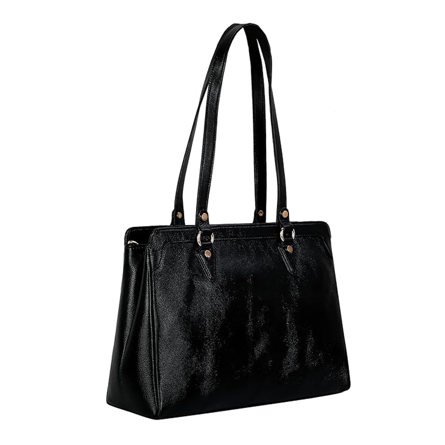 ブラックレザー　ハンドバッグ Buy RICHSIGN LEATHER ACCESSORIES Full Grain Natural Leather Top