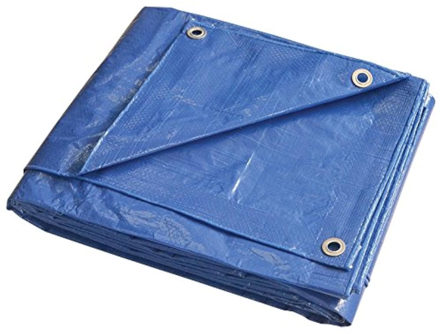 Rocky Mountain Goods 10’ x 12’ Multi Purpose Tarp - 5 mil Thick - Aluminum Grommets Every 3' - Protective UV for Durability - Reinforced Edge - Tarp for Tent Camping, Bikes, Pool - 8 x 8 Weave