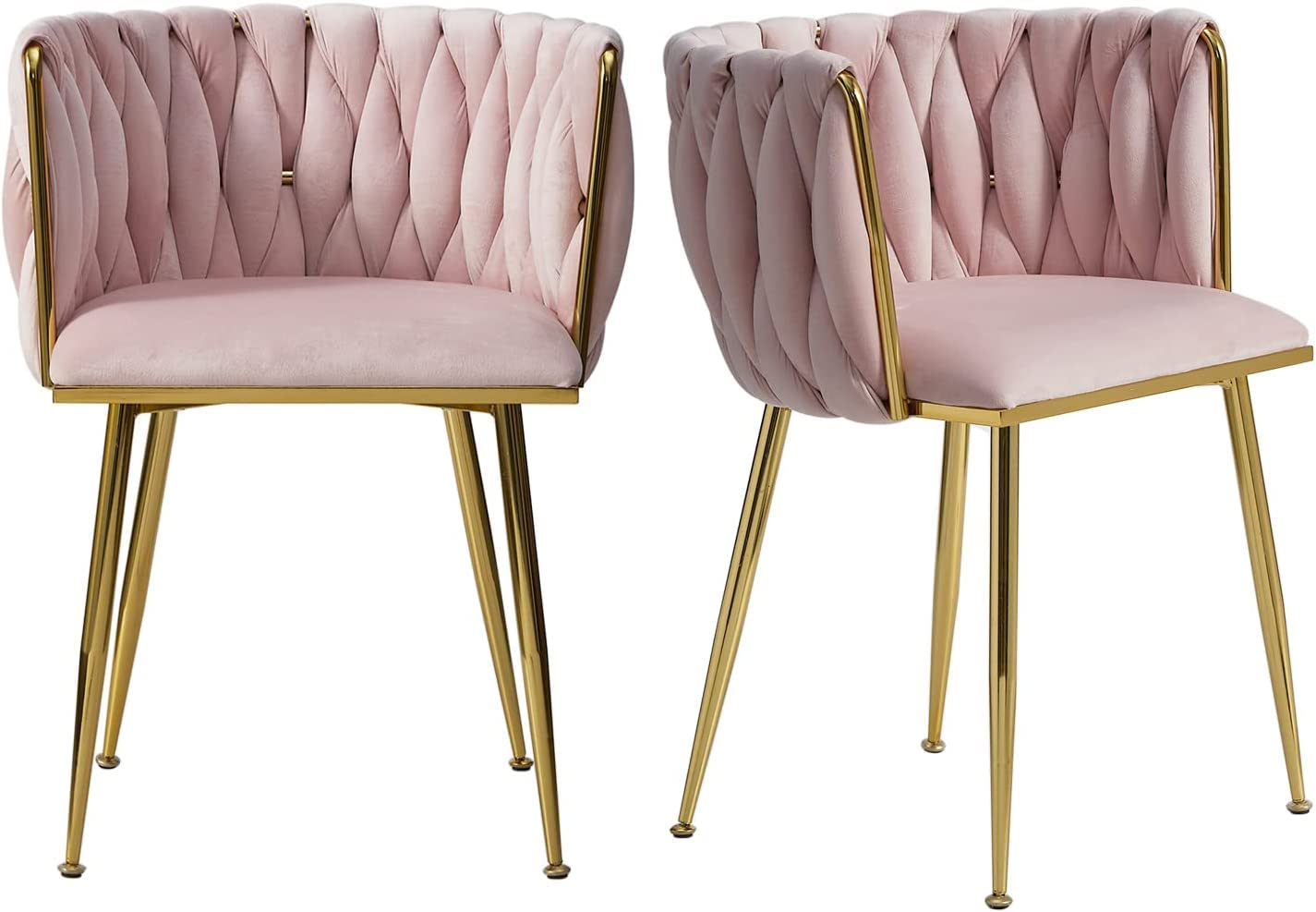 Sedie moderne in velluto con gambe in metallo, eleganti sedie imbottite per sala da pranzo, cucina e soggiorno, design Vani confortevole ed elegante