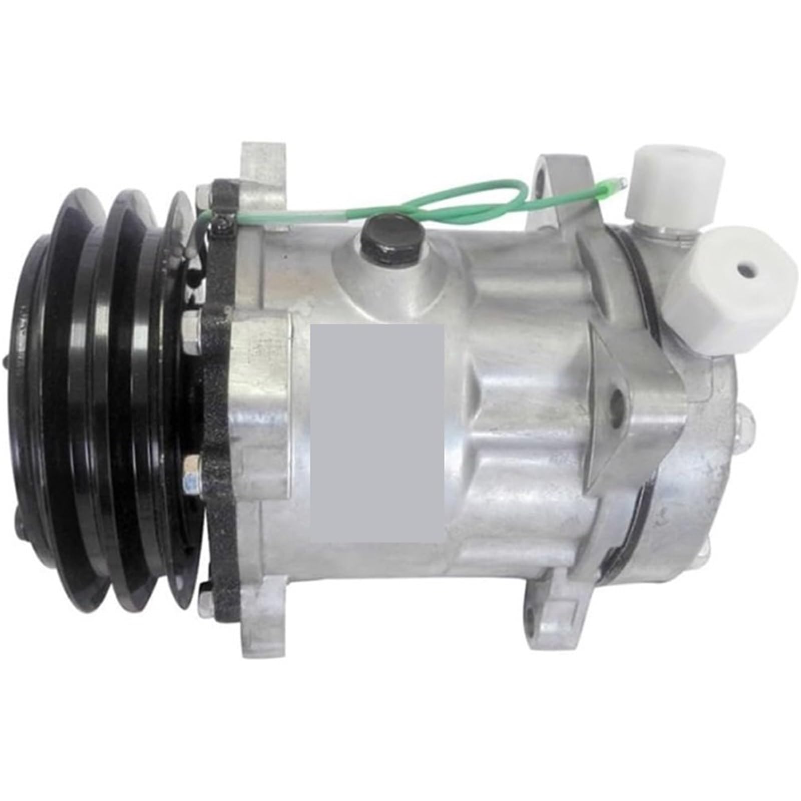 Rgimatvex One Color 24V Sd7h15 Ac Compressor 12304999 Compatible With Jcb 411 446 Js160w-T2 .714 446B Js360 416S Sanden 7H15 7S15 709 2Pk