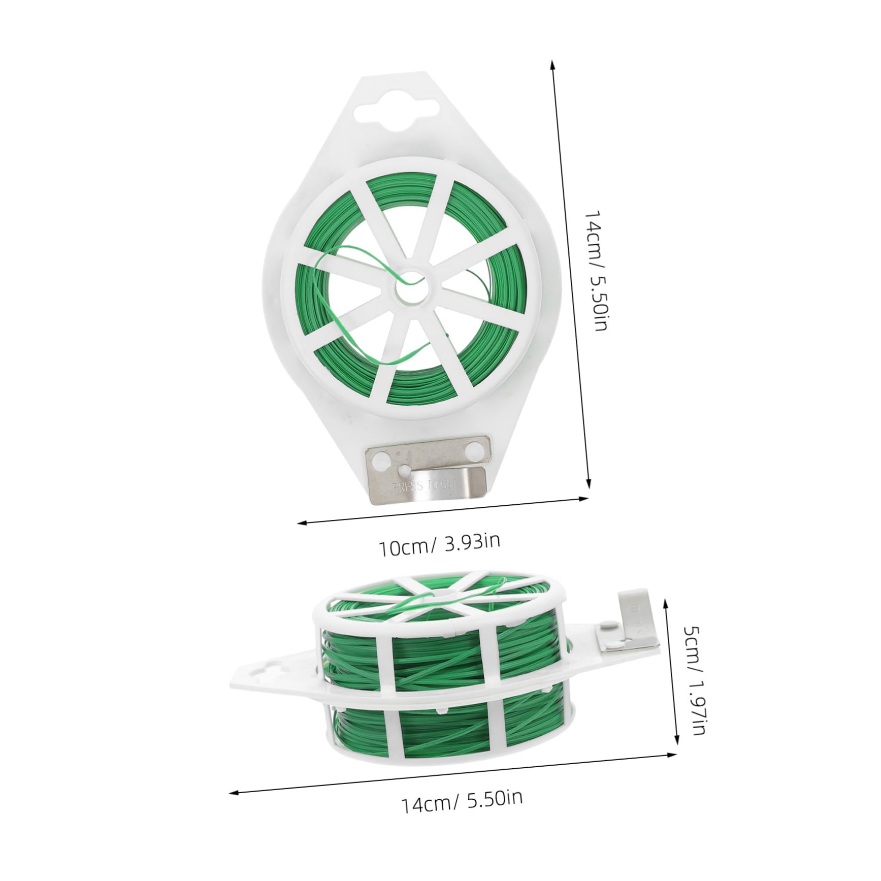3 da da Metri Cravatte per Piante Resistenti Materiale per Piante Rampicanti e Giardinaggio