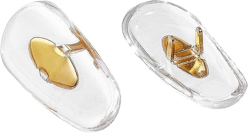 Miniatura 10 de Eazean 6 pares de almohadillas de nariz de repuesto para Ray-Ban RB3025 Aviator lentes de sol estilo clip para lentes de sol RB (0.631 pulgadas,