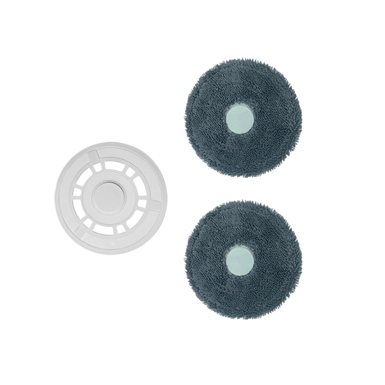 HIZON Accessories，Compatible For Xiaomi，Robot X10+ Robotic Vacuum Cleaner Washable Mop Cloth Rags Parts Mop Pads Stent Replacement(Set3)
