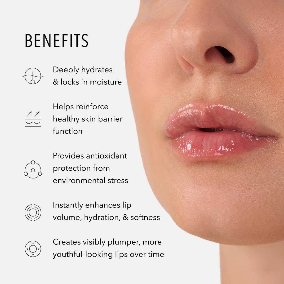 HydroPeptide LipLock Hydrator, Peptide Infused Lip Mask, 0.17 Ounce