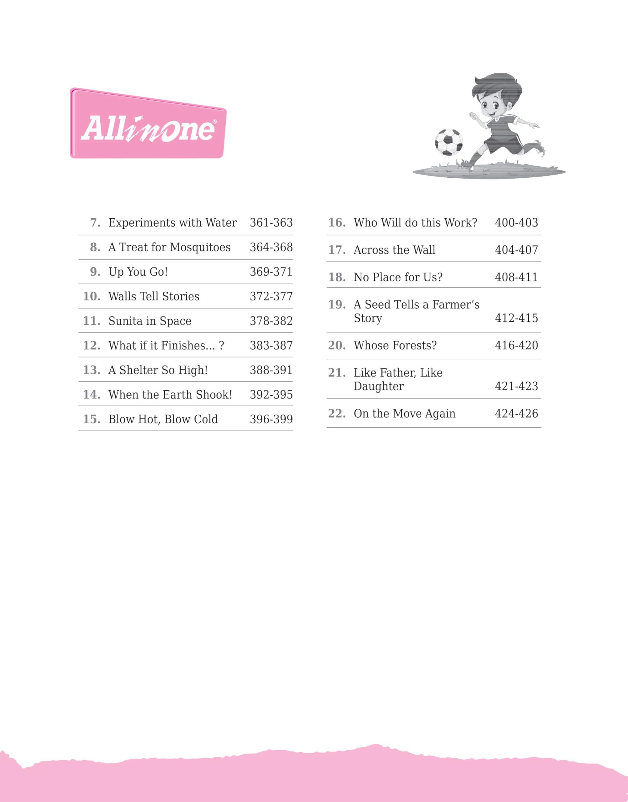 AIO All Subjects Class 5th