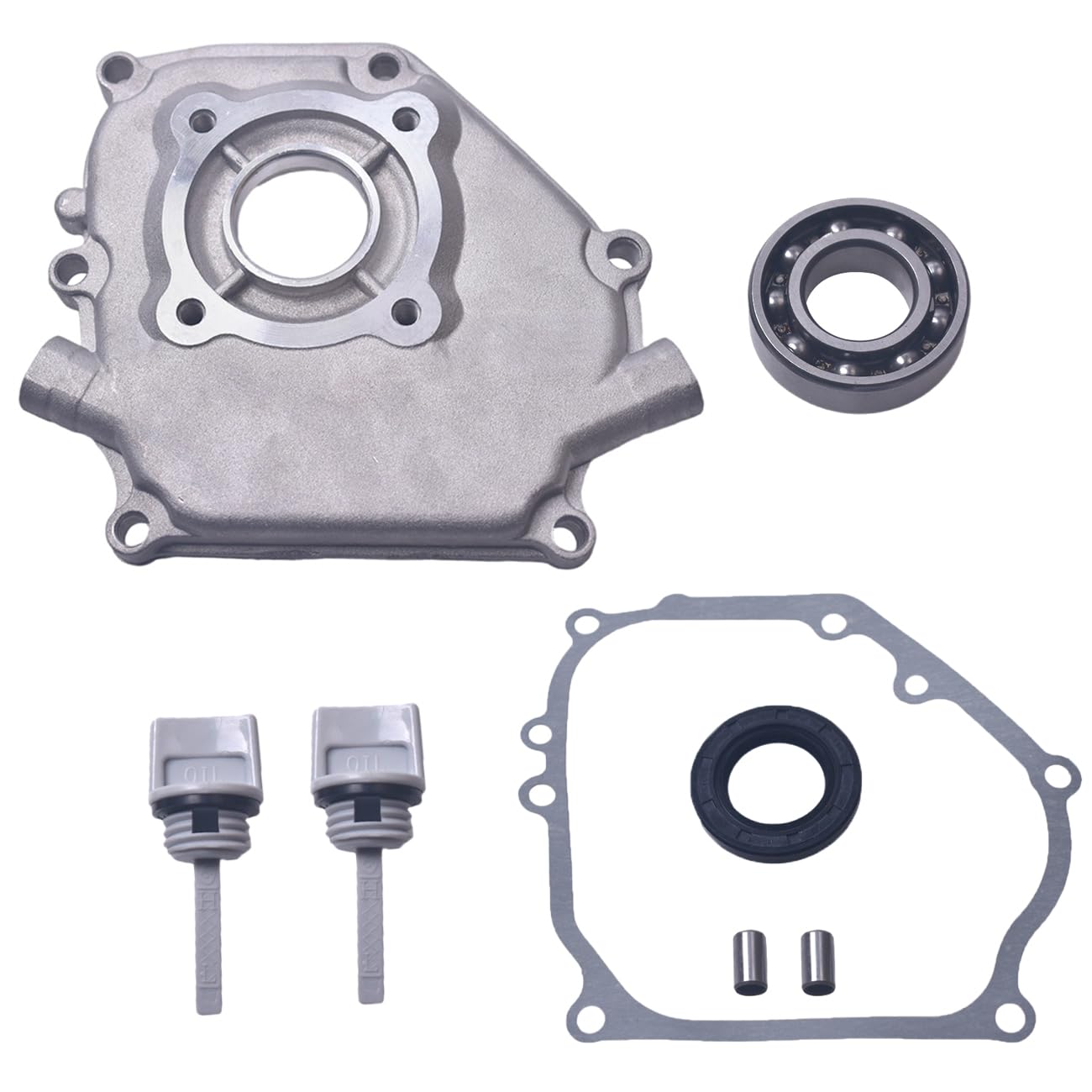Cubierta del cárter del motor para Honda GX160 GX200 5.5HP 6.5Hp Engine Rep 91201-Z0T-801,96100-62050-00 Mini Bike Go Kart cortacésped