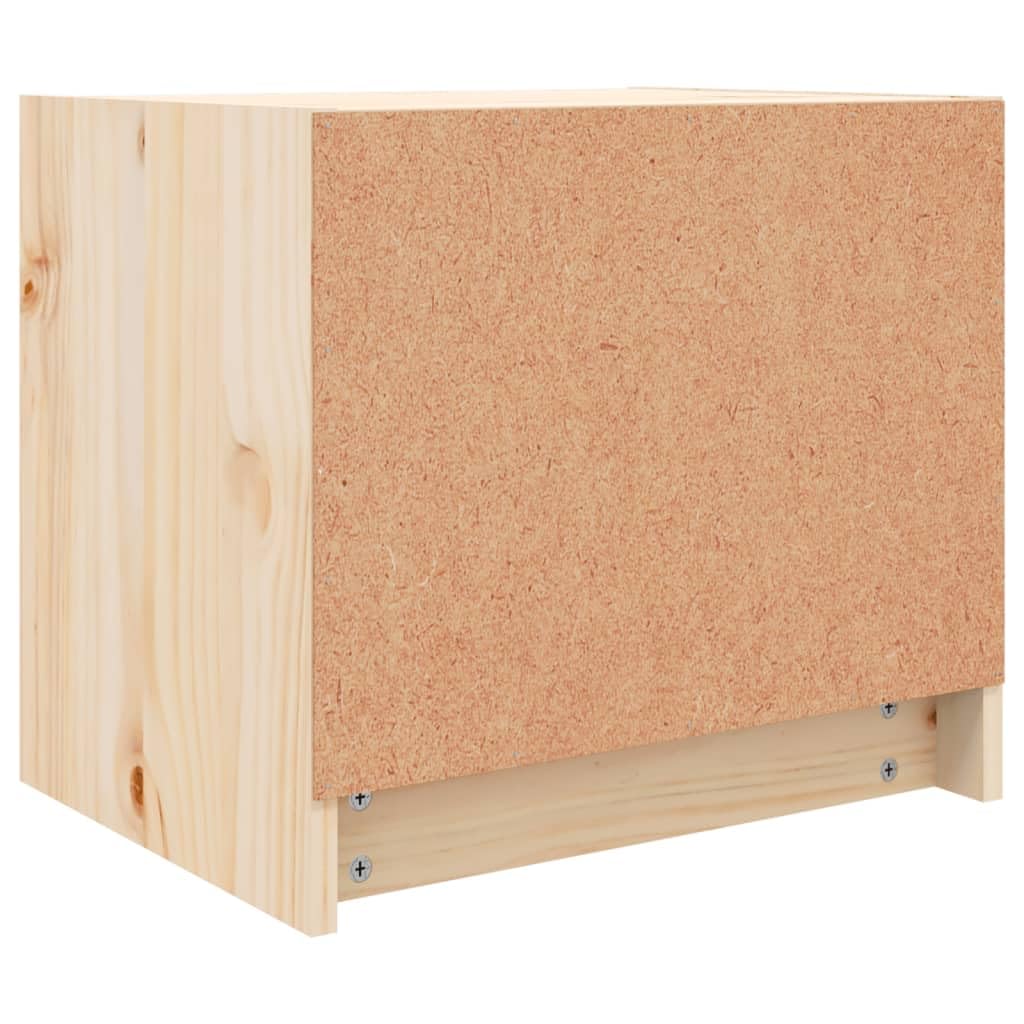 vidaXL Comodini 2 pz 40x31x35,5 cm in Legno Massello di Pino