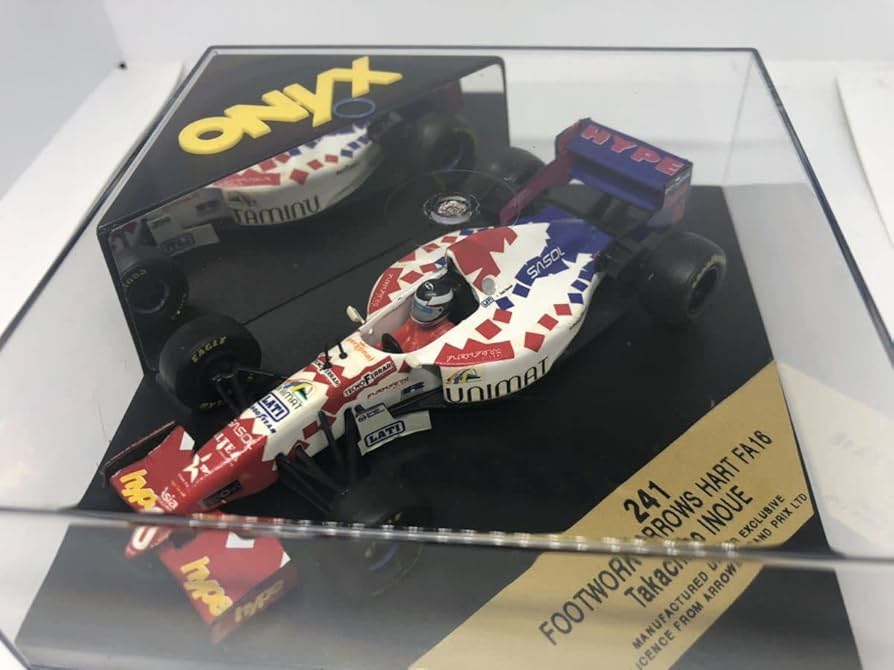 Amazon | 1/43 ONYX フットワーク アロウズ FA16 井上 ARROWS
