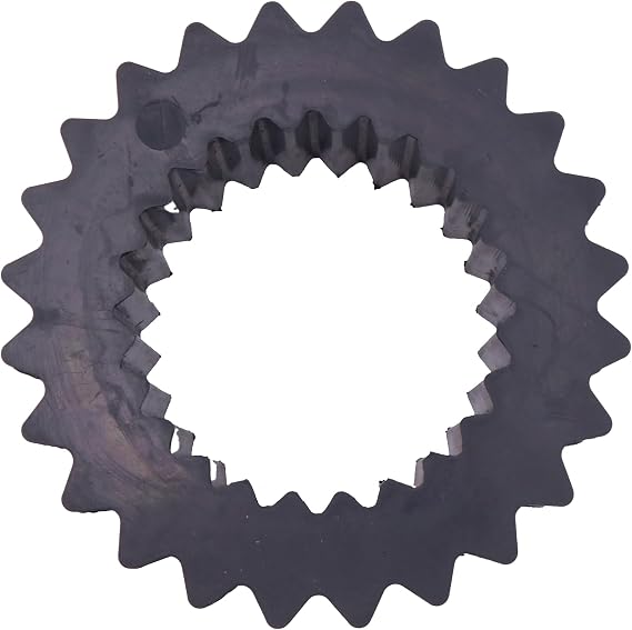 Coupling Sleeve Elastomer 9JE Compatible with S-Flex series, Solid Design, 6 OD, 3 Elastomer Length,1800 in-lbs Nominal Torque