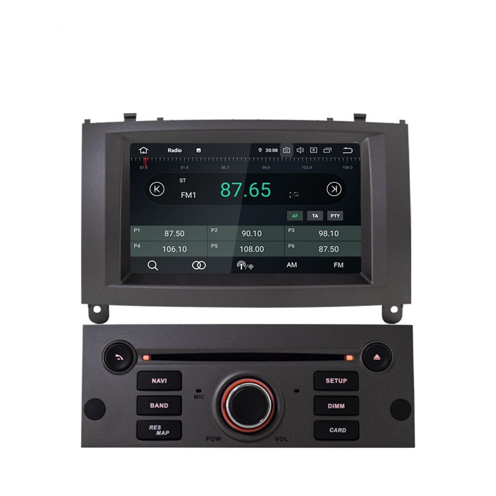 Nawigacja GPS dla Audio 4G 64G Stereo Multimedia DSP 1 Din Octa