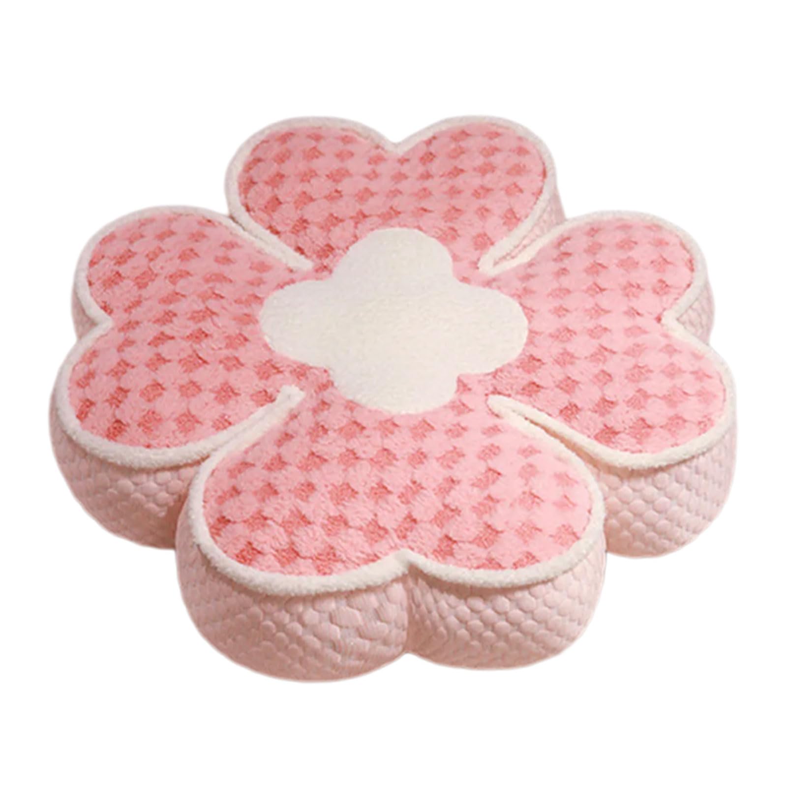 Nucelit Japanese Blossom Floor Pillow Seats Cushions Easy Cleans PP Cotton Mats for Reading and Relaxing Floor Cushions