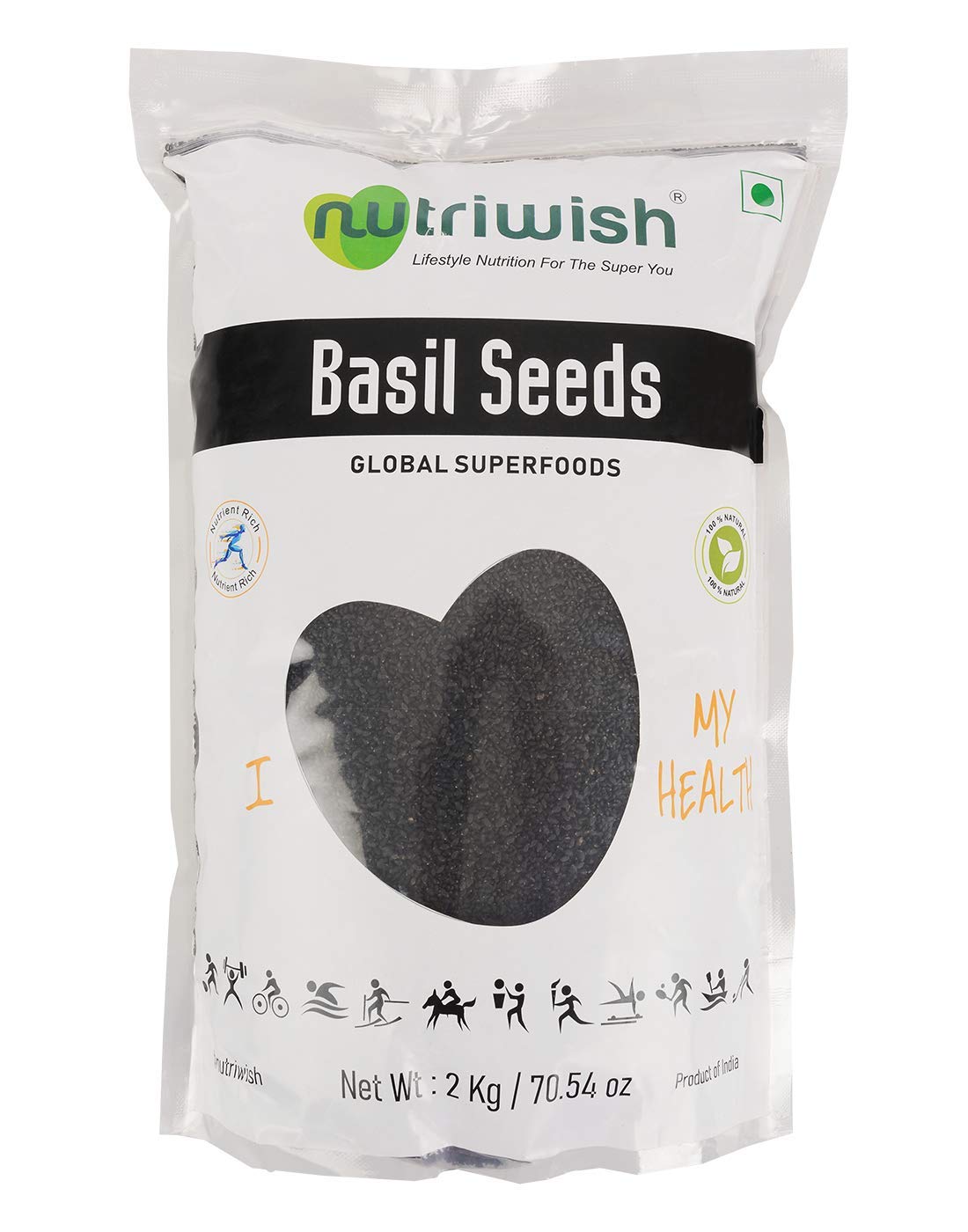 See full amazon price history chart for Nutriwish Natural Basil Seeds | Pure & Fresh Basil Seeds | Safe & Beneficial Tulsi Seeds | Holy Basil Seeds for Eating (Holy Tulsi Seeds) | No Additives | Good for Healthy Snacks | 2 kg Nutriwish Natural Basil Seeds | Pure & Fresh Basil Seeds | Safe & Beneficial Tulsi Seeds | Holy Basil Seeds for Eating (Holy Tulsi Seeds) | No Additives | Good for Healthy Snacks | 2 kg (B082WTYHGY) Amazon Price History, Amazon Price Tracker