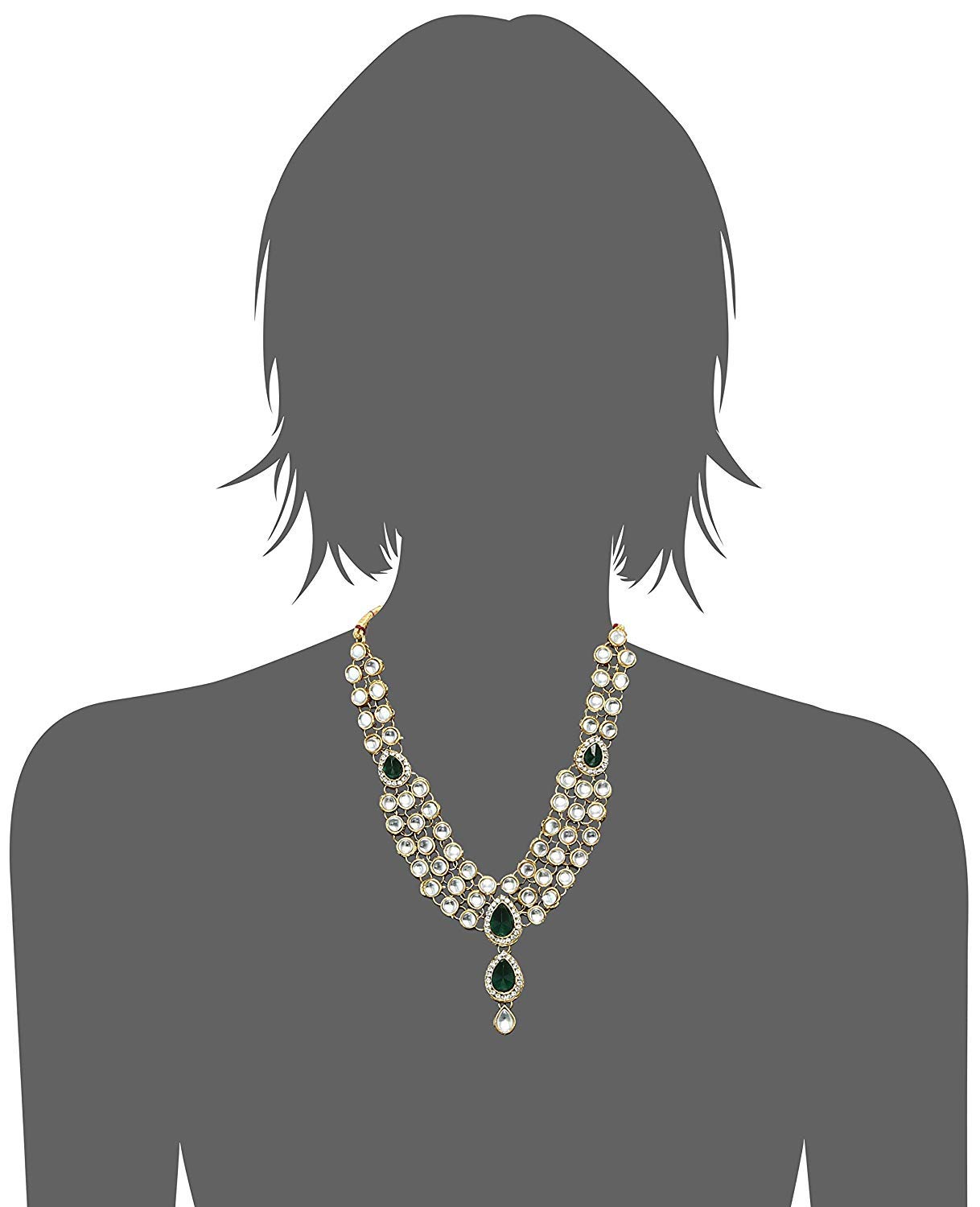 Kundan Traditional Necklace Set with Earrings