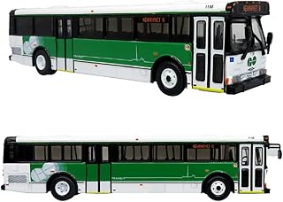 Orion V Transit Bus - Canadian GO Transit Newmarket B - Limited Edition 1/87 Diecast Bus Model of 504 by Iconic Replicas