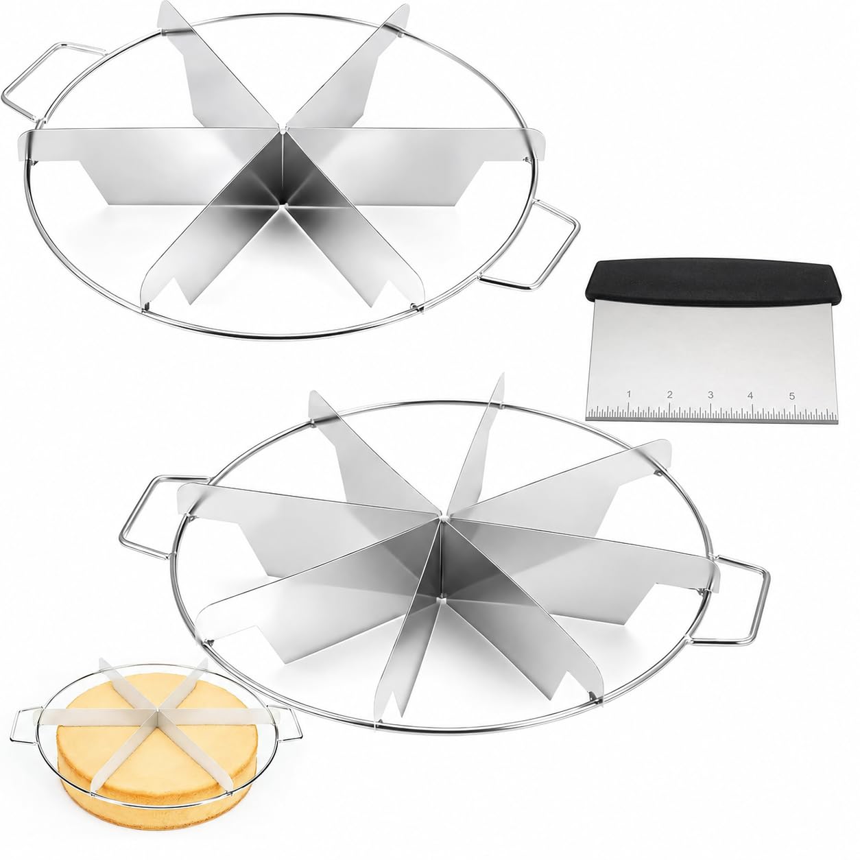 Photo 1 of AquaLume 2-Pack Pie & Cake Slicer Set