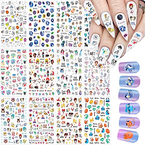 Beiling BEILING-0000094 12 Constellation Nail Art Stickers thumb #6