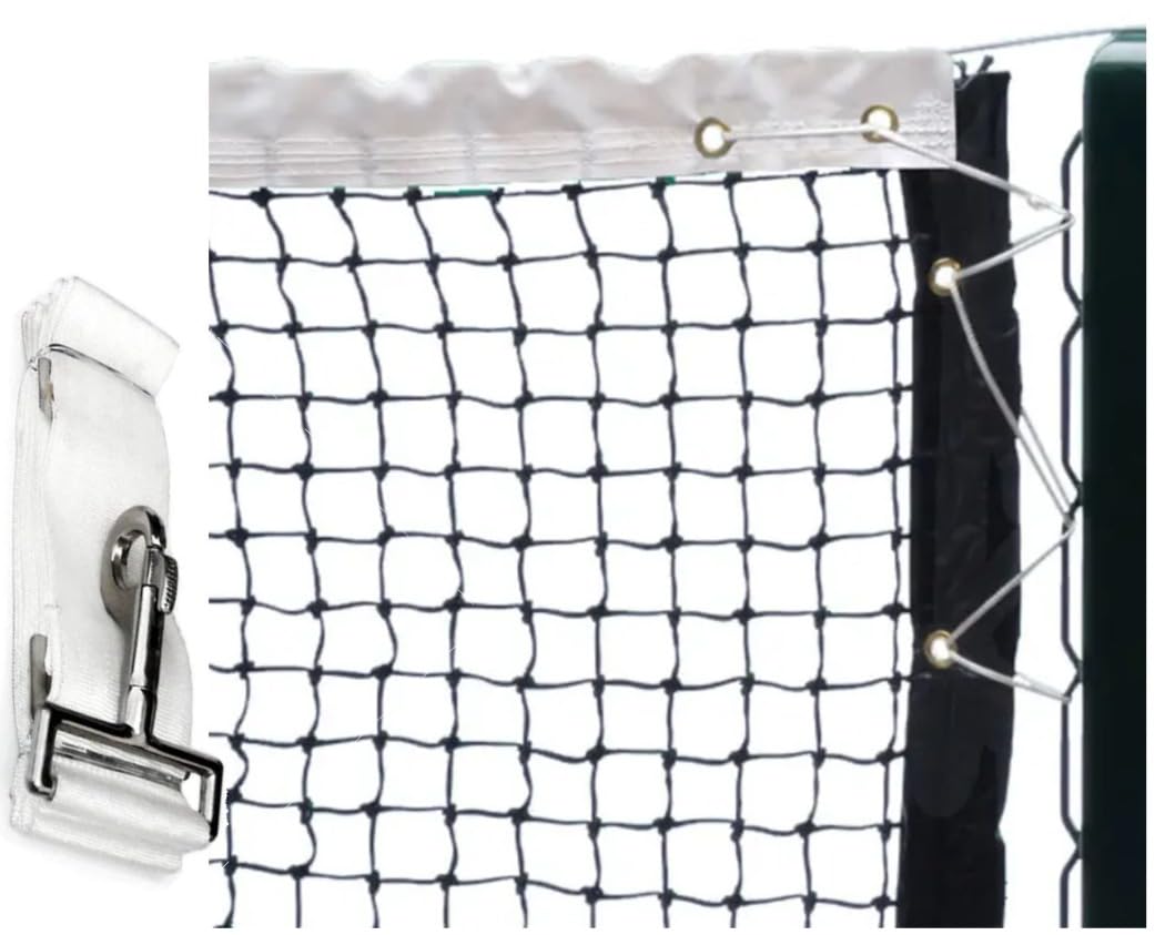 MacGregor Varsity 300 42’ Tennis Net w Center Strap Included, Black