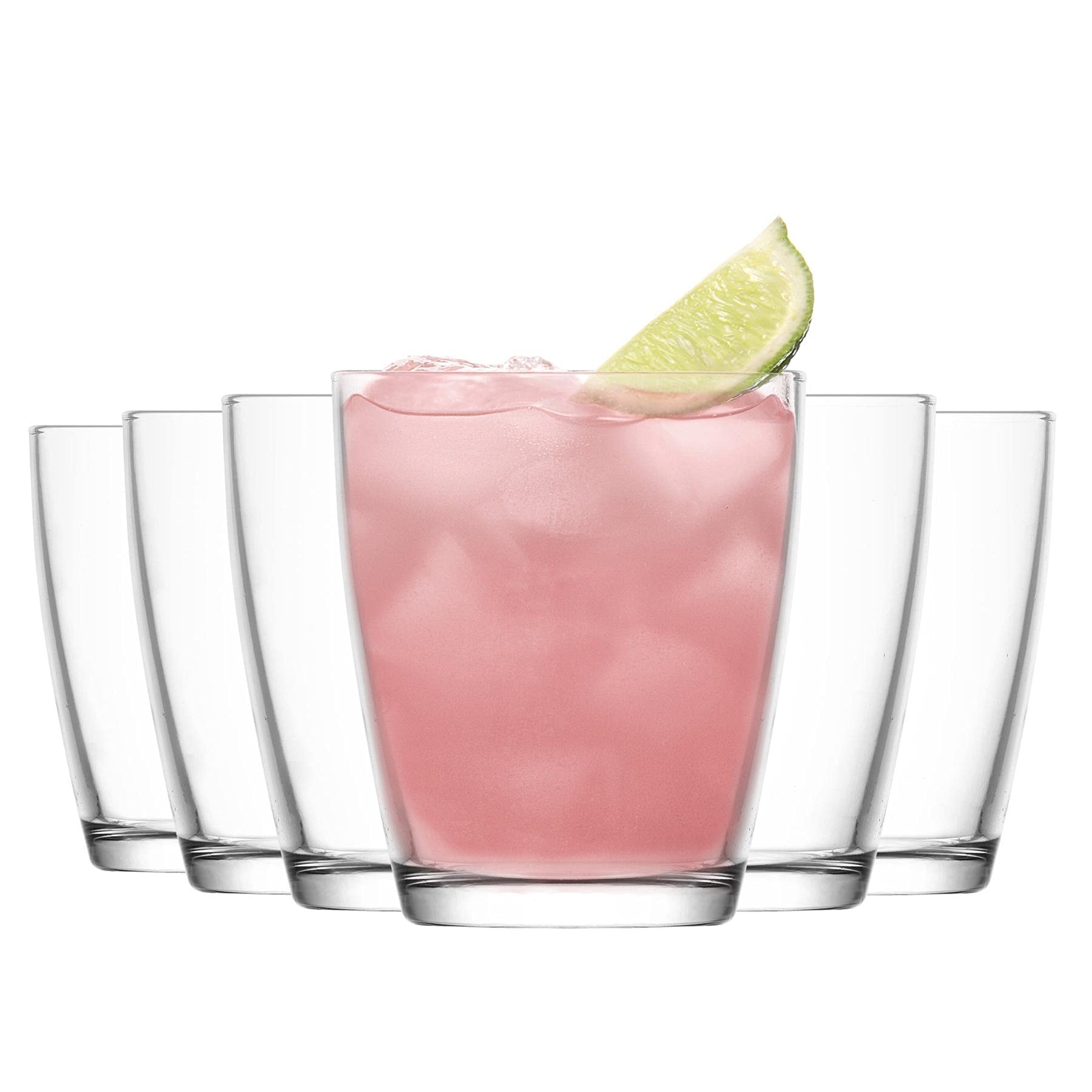 Lav Glassware 340Ml Vega Water Glasses - Pack Of Six