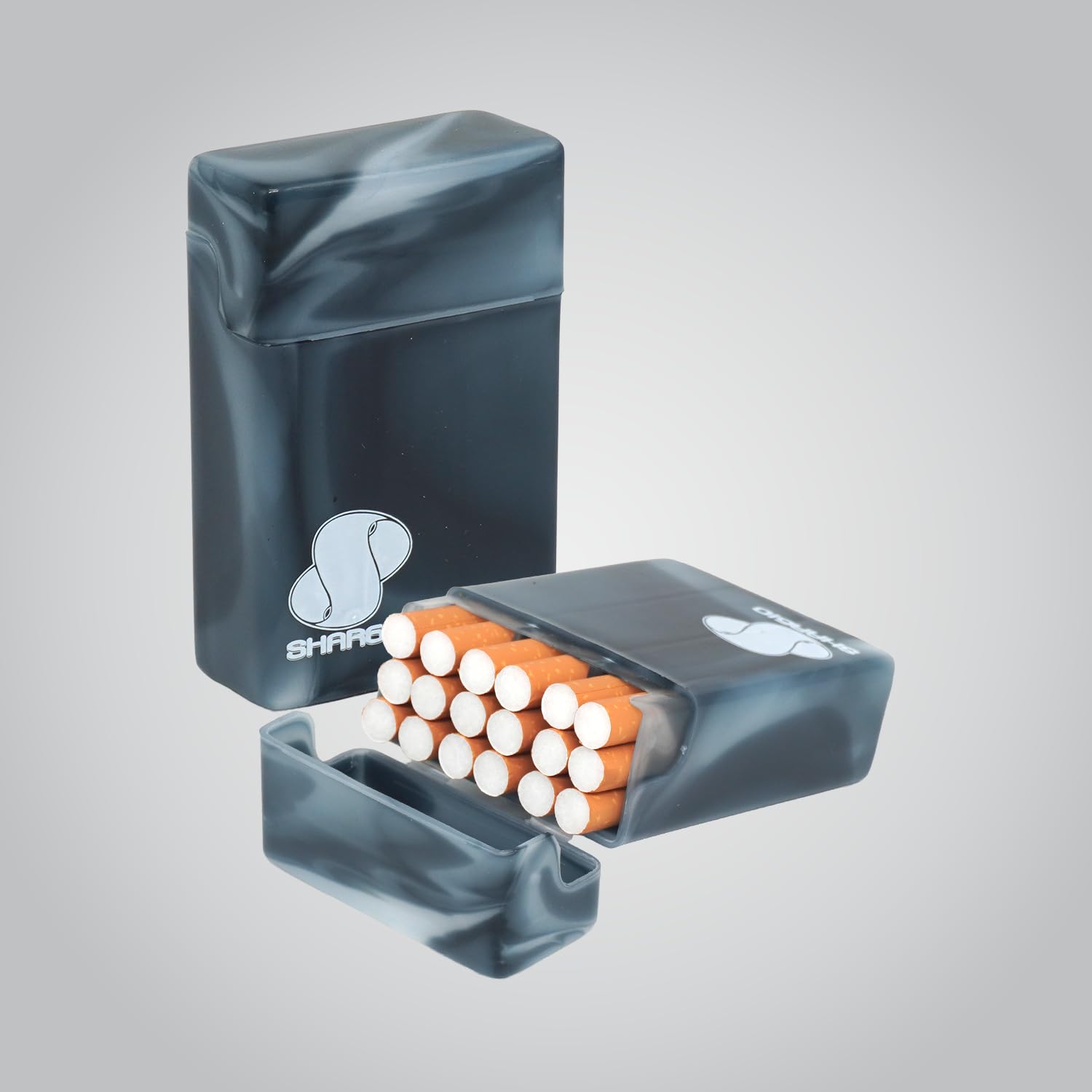 cigarette cases with dividers Amazon.com: Shargio Plastic Divider Cigarette Case King Size Pack of 12,  Hard Shell, Crush-Proof Cigarette Holder & Dispensers Lightweight,  Pocket-Friendly, Durable Storage Box for Men & Women (Assorted Color) :  Health &