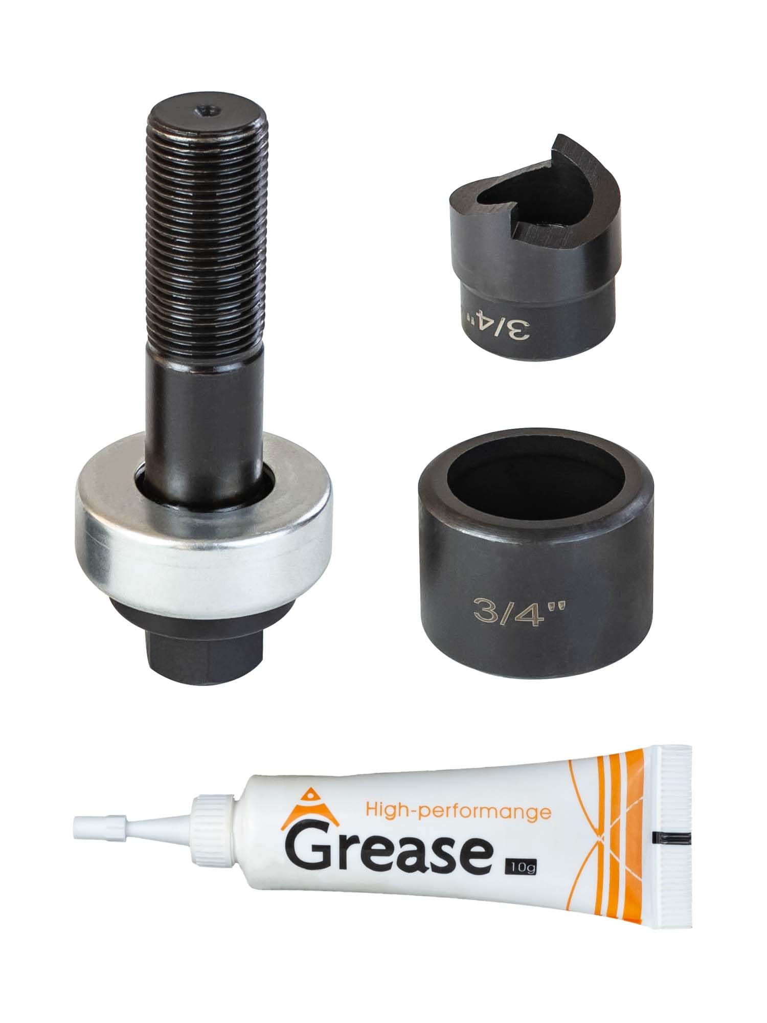 UTZIKO 3/4" Conduit Knockout Punch Unit with Manual Draw Stud - 1.115" Actual Hole Size, Versatile Usage and Precise Punching Capability