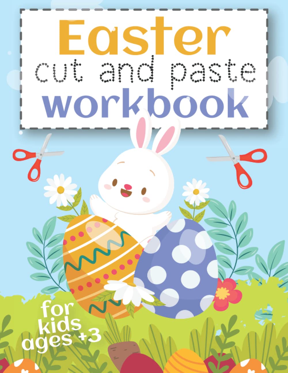 Buy Easter cut and paste workbook for kids ages 35 A Fun Easter
