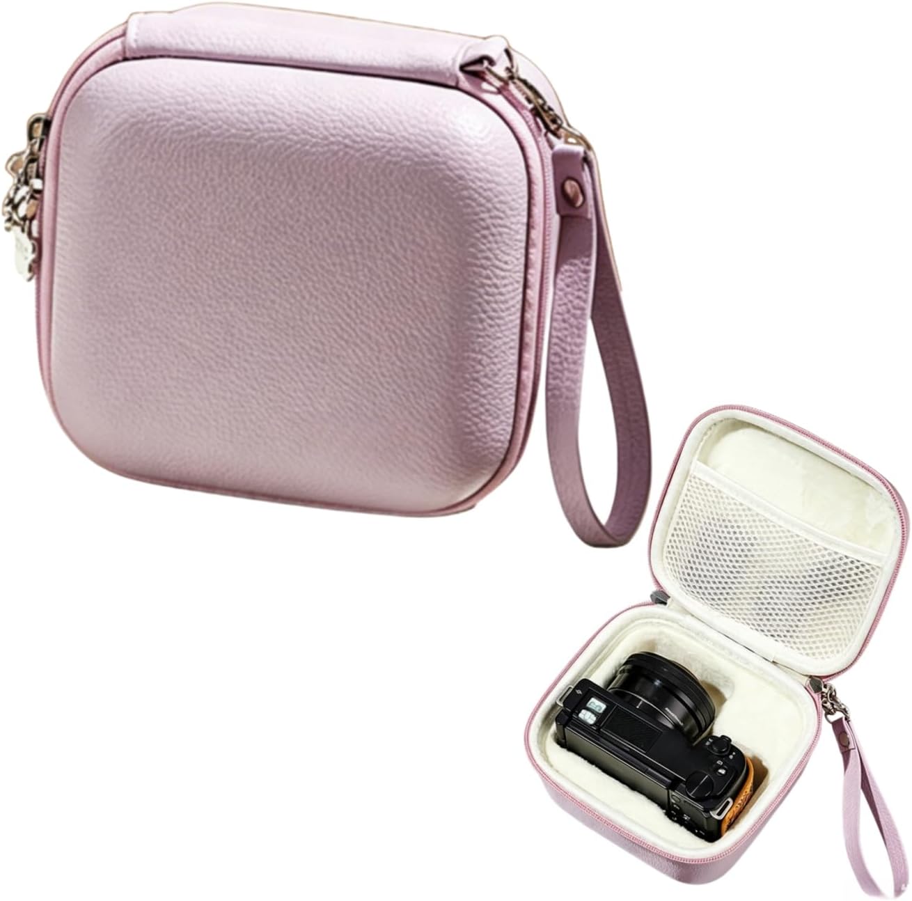 الاقتصادي - Camera Case Compatible with Sony ZV-E10, Precision Mold Hard Shell Carry Bag, Portable Custom Protective Cover for Vlog Shooting and Outdoor Travel 2026 - view 1