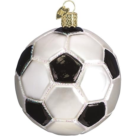 Win with the Beautiful Soccer Ornaments!