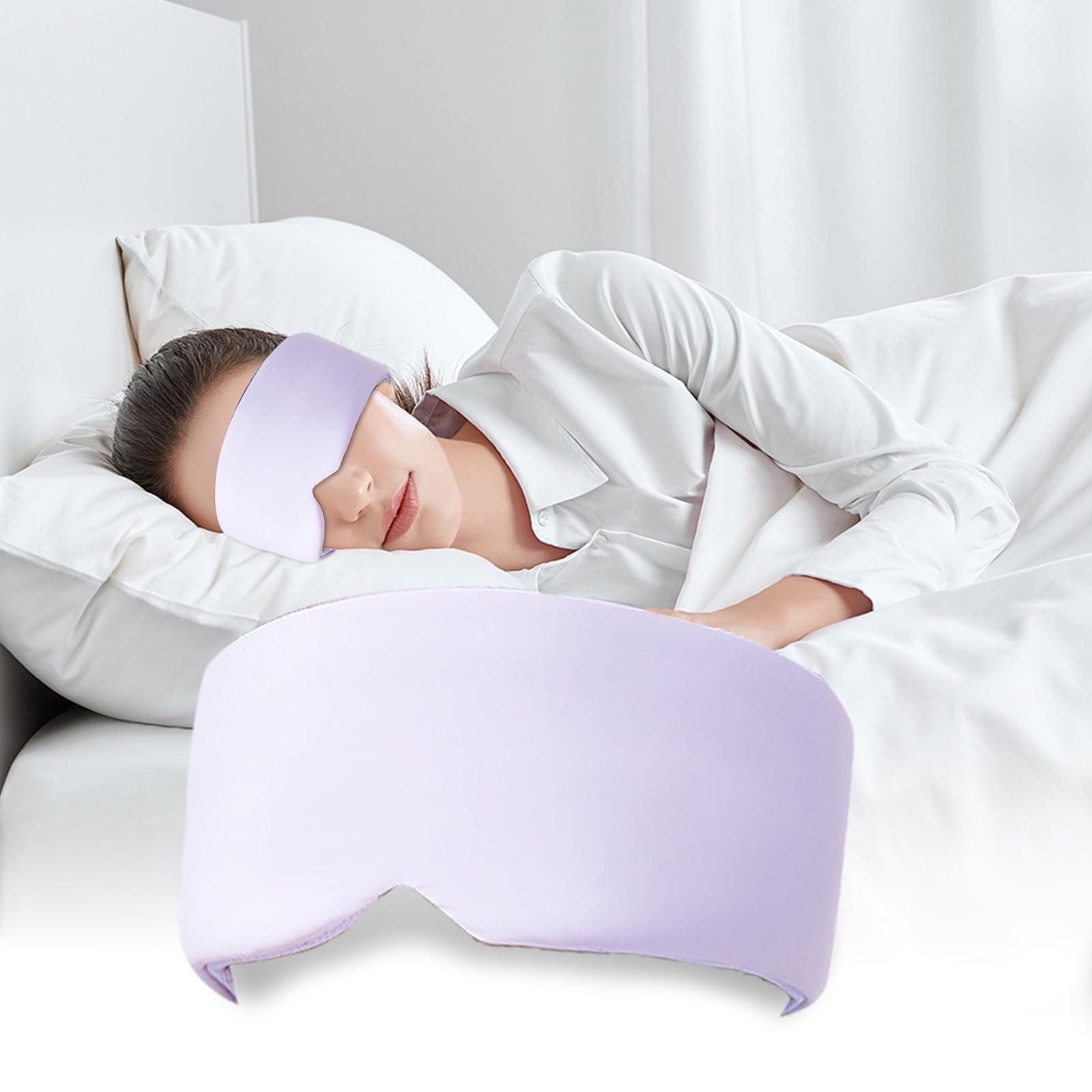 Tacino Antifaz,Sleeping Mask,Mascara Dormir,Adecuado para Viajes, Hogar, Oficina, Descanso, Siesta Y Otras Ocasiones Diferentes, Antifaz para Dormir Suave Y CóModo,Antifaz de Seda