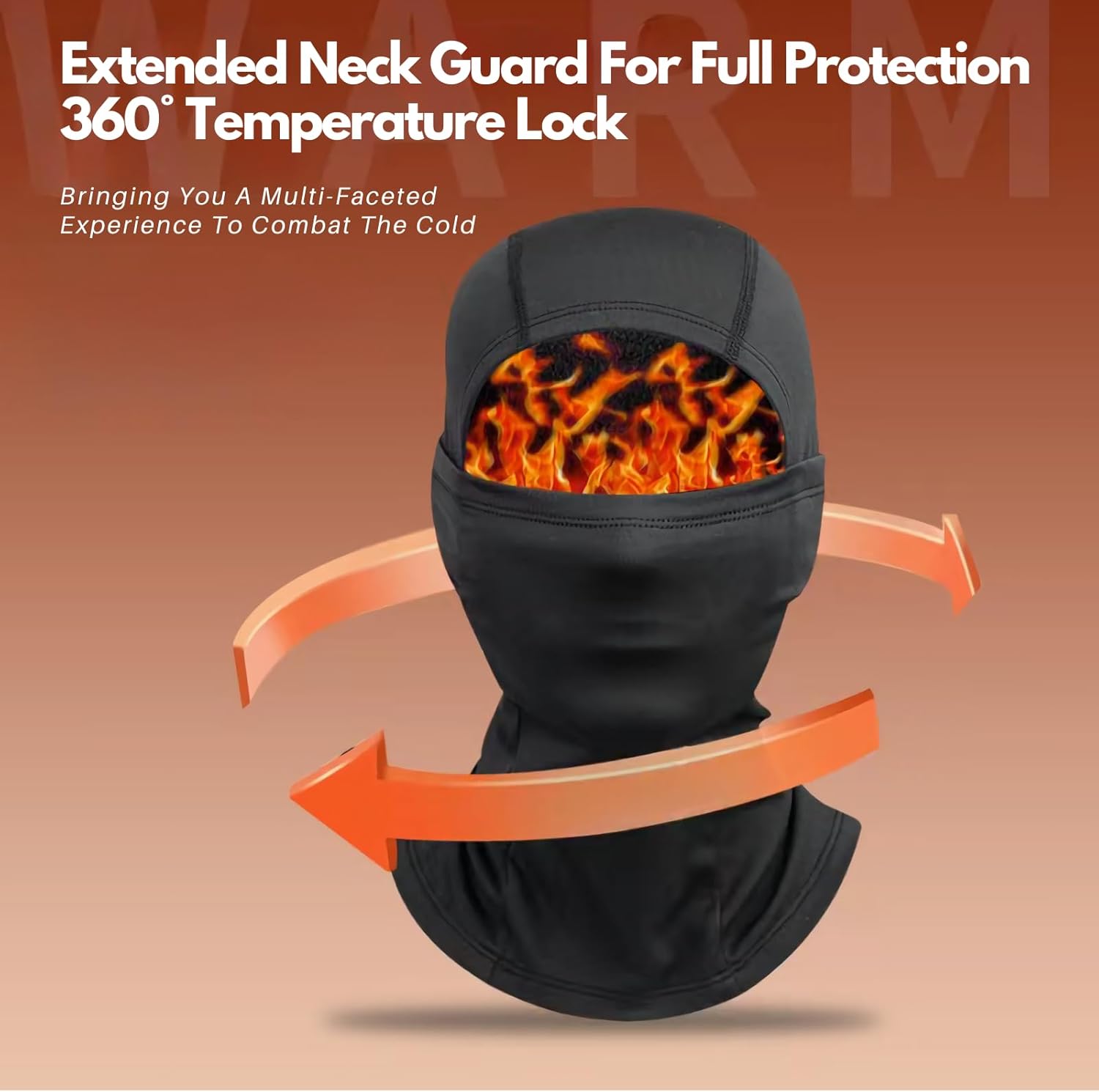 Balaclava Ski Mask for Men Winter Windproof Thermal Shiesty Mask Hood Neck Warmer Women Cycling Cold Weather - Pink - Image 2