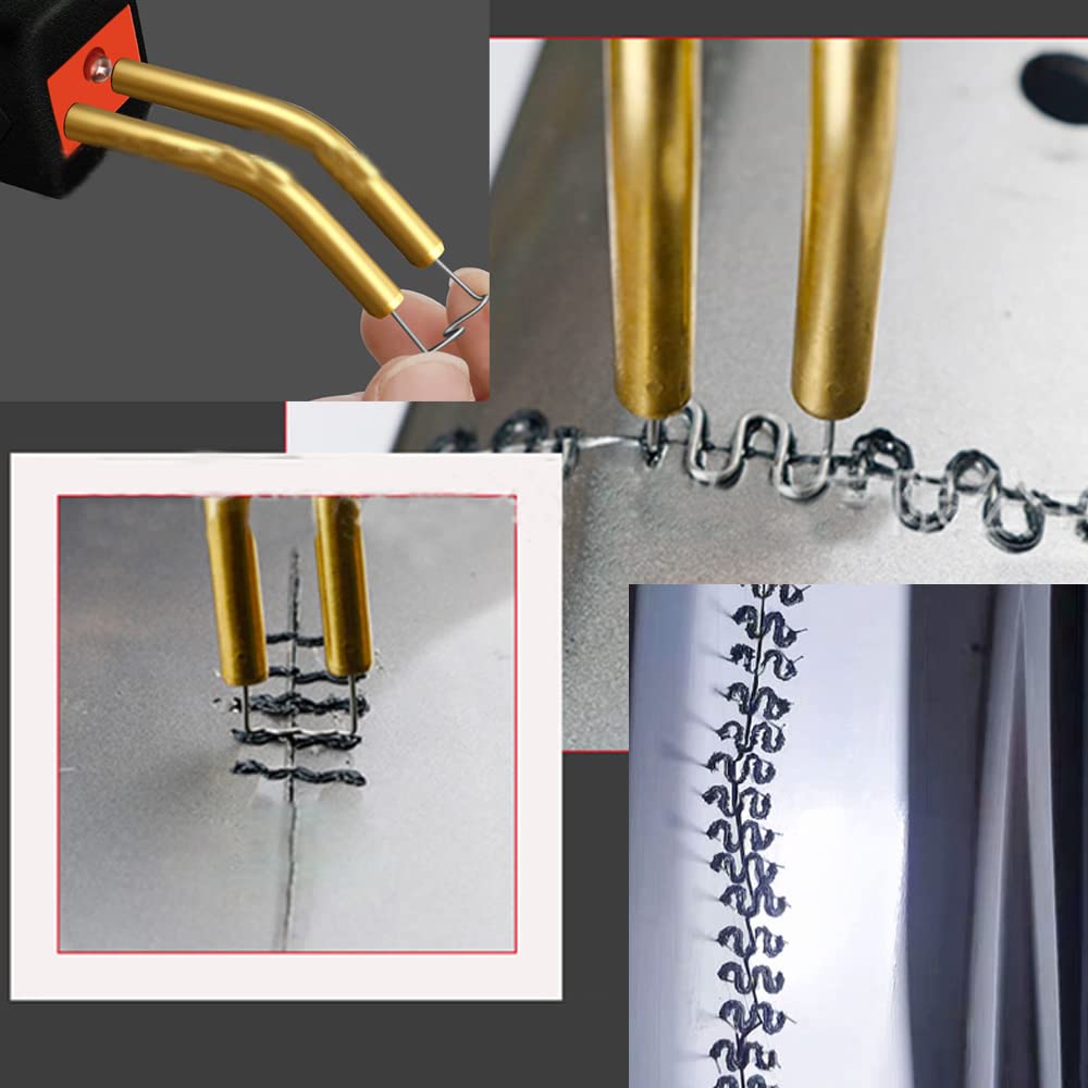 Graffette Per Saldatura Plastica - 1000 Pezzi In Acciaio Per Riparazione Paraurti Auto - Foto 12