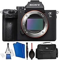 Vista 1 de Sony Alpha a7 III - Cámara digital sin espejo de marco completo (solo cuerpo) ILCE7M3/B, kit de paquete