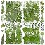 80pcs Leaves