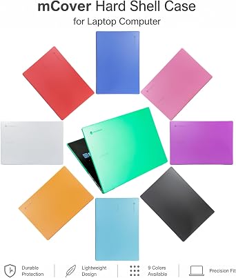 mCover Case Compatible for 2021~2022 14 Samsung Galaxy Chromebook Go XE340XDA XE345XDA Series Laptop Computers ONLY (NOT Fitting Any Other Samsung Models) - Aqua