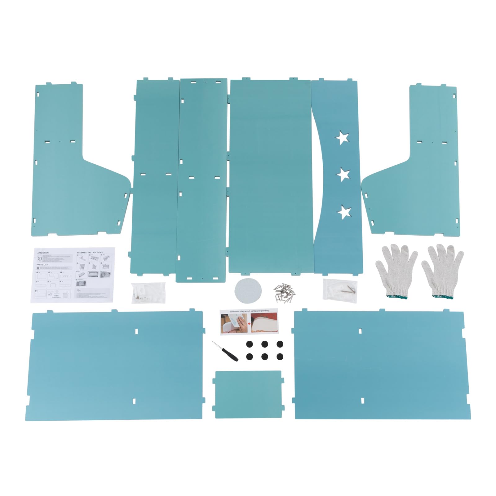 Kinderzimmerregal, Spielzeug-Organizer, Aufbewahrungsregal für Kinder, Aufbewahrungsboxen, Spielzeugregal, Spielzeug-Organizer für Kinderzimmer Kindergarten, 79 * 36.5 * 61.5cm (Hellblau)