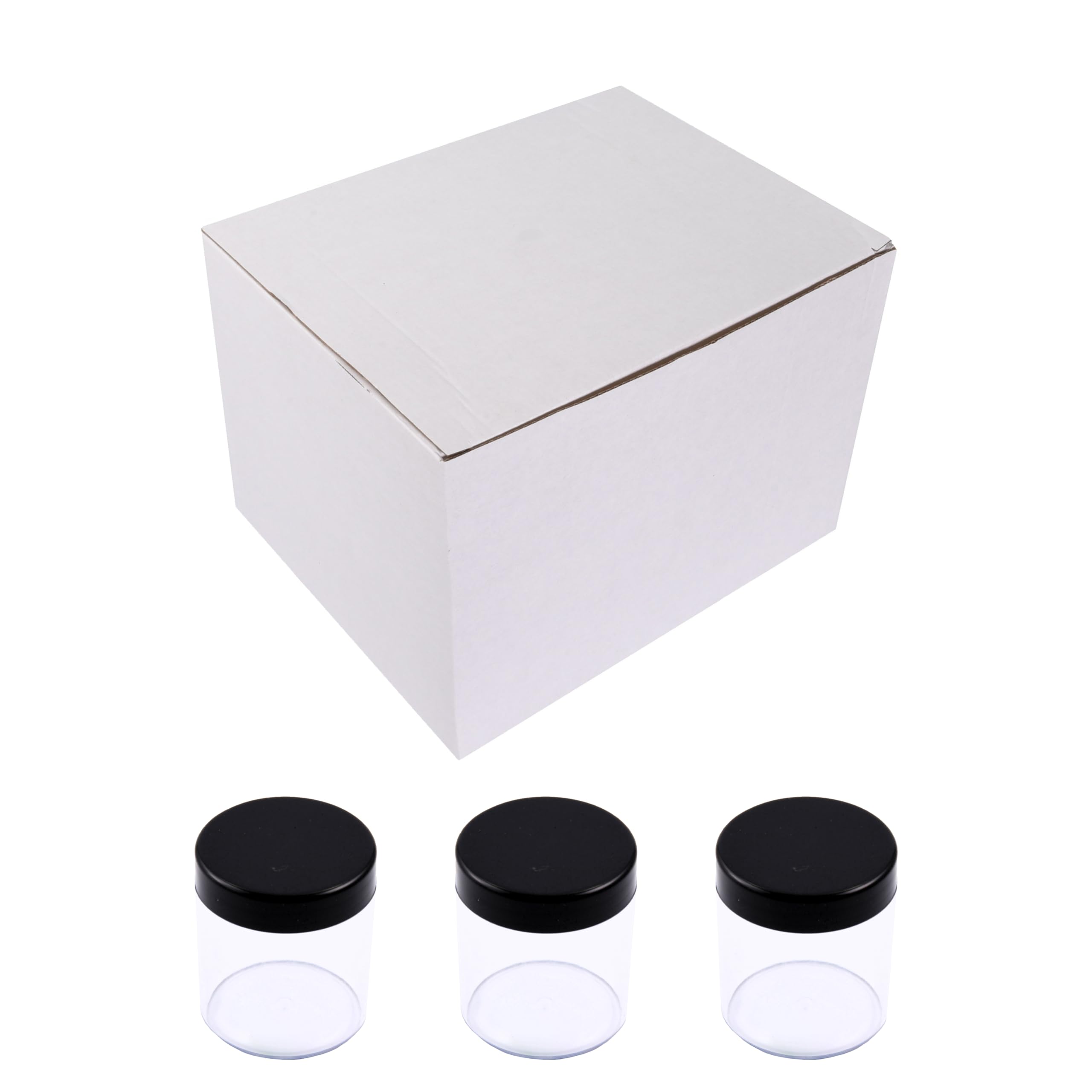Boîte de rangement ronde portable pour organiser votre comptoir de cosmétiques et maquillage